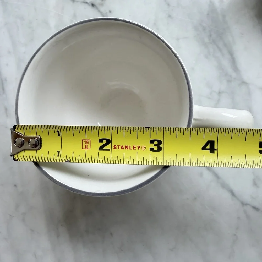 Sangostone Sango Chanson Footed Coffee Cups Tea Cups (6) Gray Green Peach #3669